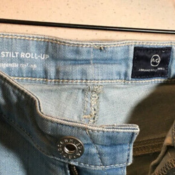 Adriano Goldschmed The Stilt Roll-Up Blue Jeans - Picture 4 of 10